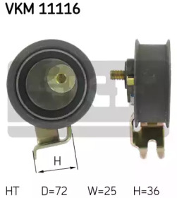 Ролик натяжителя SKF для VW BORA Variant (1J6) 1.8 4motion